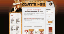 Desktop Screenshot of cigaretteshouse.com